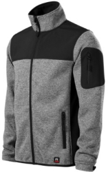Jacheta softshell pentru barbati Casual 550 Malfini L knit light gray 