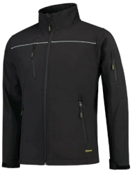 Jacheta softshell unisex Luxury Softshell T53 Malfini Negru 3XL 