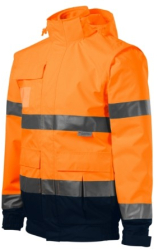 Jacheta unisex HV Guard 4 in 1 5V2 Malfini Portocaliu 2XL