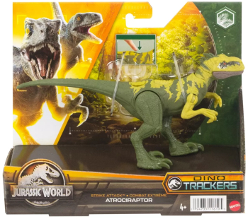 Jurassic World Dino Trackers Strike Attack Dinozaur Atrociraptor 