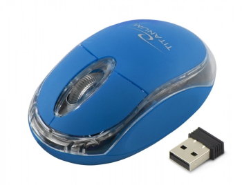Mouse wireless 1000dpi albastru Titanium Condor ESPERANZA