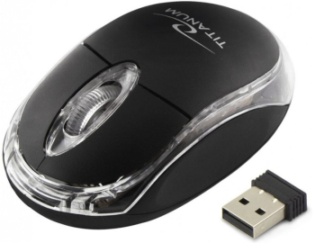 Mouse wireless 1000dpi negru Titanium Condor ESPERANZA