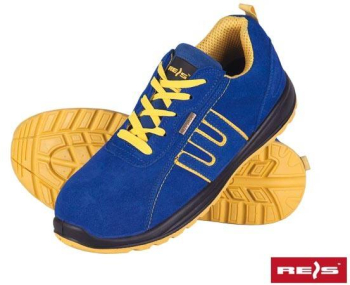Pantofi de protectie cu bombeu metalic SB BRBRAZIL albastri 38 Albastru 