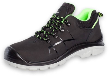 Pantofi de protectie NERO S1 cu bombeu metalic si piele nubuk Procera 46 