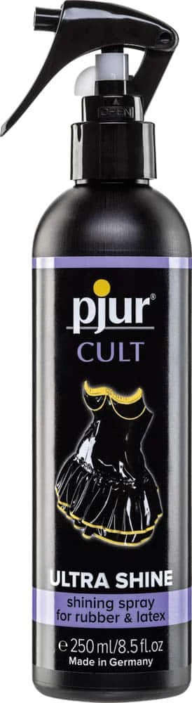 pjur Cult Ultra Shine - Spray pentru Stralucire Materiale Piele Latex Cauciuc 250 ml 
