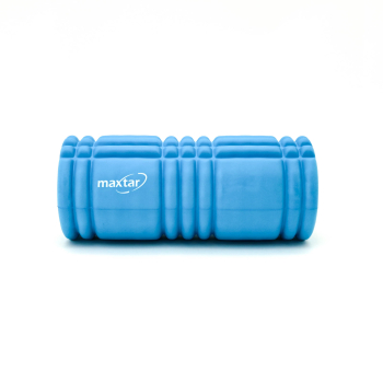 Rola MAXTAR pentru masaj si antrenamente Yoga Pilates 33.2 x 14 CM albastru