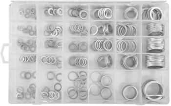 Set saibe aluminiu Verke V06707 300 elemente 