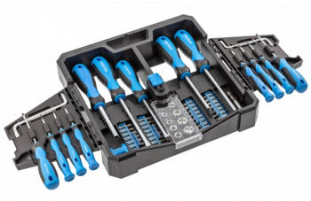 Set surubelnite si biti Hogert HT1S105 63 elemente 