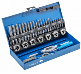 Trusa tarozi Hogert HT3B582 32 piese M3 HSS