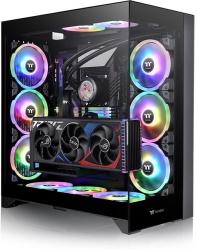 Carcasa Full Tower Thermaltake CTE E600 MX geam temperat negru 558 5x270x513mm