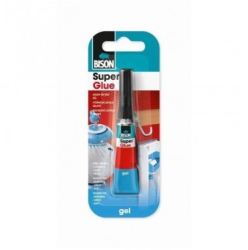 Adeziv instant cianoacrilat BISON Super Glue Gel 2g 