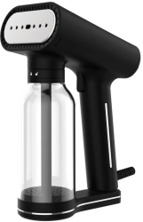 Aparat de calcat vertical cu aburi SteamOne Karl XL 2000 W negru mat 