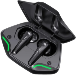 Casti wireless inteligente EM-G11 Afisaj LED digital Bluetooth 5.0 Sunet 3D Surround control tactil microfon HD integrat reducere 