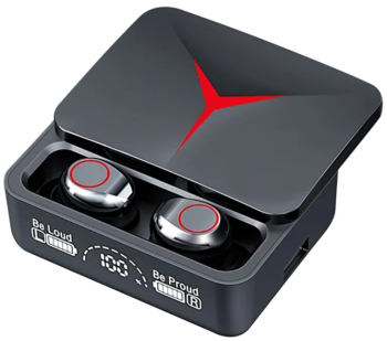 Casti wireless inteligente EM-M90PRO Ecran LED inteligent Bluetooth 5.3 Sunet HiFi cu diafragma control tactil microfon HD integrat 