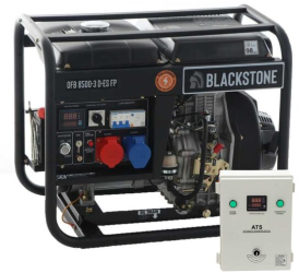 Generator de curent Diesel Trifazat Automatizare inclusa ATS AVR 6.4/6 kW Rezervor 11 l 