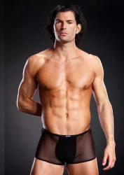 Micro Mesh Trunk - Chiloti sexy barbati negru L/XL 