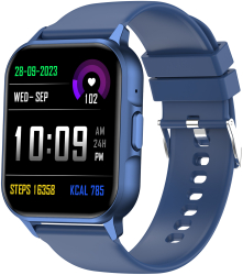Smartwatch COOSTAR® Ceas Inteligent Unisex EM-CR0069-BLUE ecran TFT 1 83&rdquo Rezolutie 240 x 284 px Apeluri Bluetooth 5.1 Multiple 