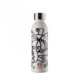 Termos B Bottles Twin Martist 500 ml Casa Bugatti - BBT-MT500IS/01 alb/negru 