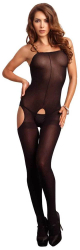 Catsuit Opaque - Body sexy negru 