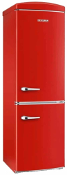 Combina frigorifica Retro Severin S8997 315 litri rosu 