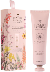 Crema pentru Maini Luxury Hand Cream Wildflowers Peony Peach & Raspberry The Luxury Bathing Company 100 ml 
