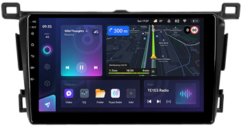 Navigatie Auto Teyes CC3L Toyota RAV4 XA50 2019-2023 4+32GB 9 IPS Octa-core 1.6Ghz Android 4G Bluetooth 5.1 DSP 