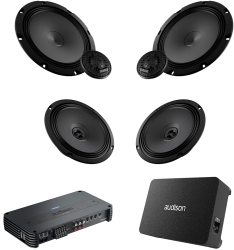 Pachet Difuzoare Auto cu subwoofer Audi A5 F5 2016-2023 Audison Prima 1010 W 