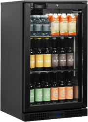 Vitrina frigorifica TEFCOLD BA6H 92 litri negru 