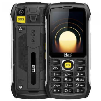 Telefon mobil iHunt Titan Survivor 4G 2.8 inch QVGA Dual SIM 48MB 4500 mAh Black 