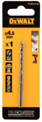 DeWALT - Burghiu HSS BLACK & GOLD 4.5mm DT20519-QZ 
