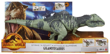 Dinozaur Jurassic World Strike and Roar Giganotosaurus 