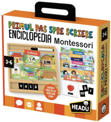 Enciclopedia Montessori Headu - Primul pas spre scriere