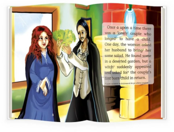 Invat sa citesc in limba engleza Rapunzel 