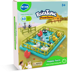 Joc educational Hola Toys - Ferma vesela 