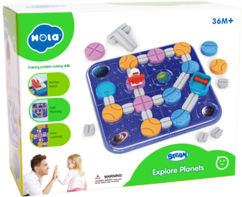 Joc educativ Hola Toys - Exploreaza planetele 