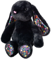 Jucarie de plus iepuras negru 35 cm 
