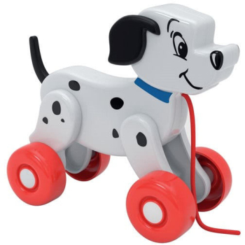 Jucarie de tras caine dalmatian Clementoni