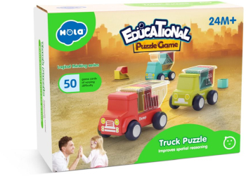 Jucarie educativa Hola Toys - Camionul buclucas 