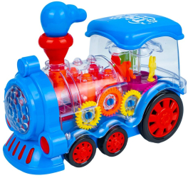 Jucarie interactiva locomotiva cu sunete si lumini 