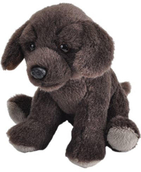 Jucarie plus Catel Labrador Maro Wild Republic 13 cm 