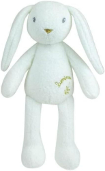 Jucarie plus fosforescenta Iepure Luminou Alb 30 cm Jemini