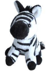 Jucarie plus Zebra Wild Republic 13 cm 