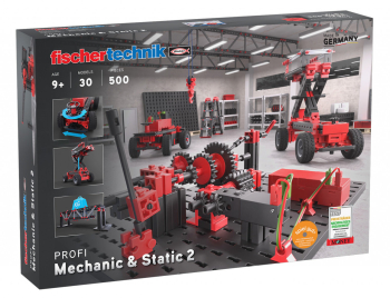 Kit constructie STEM Mechanic and Static 2 Fischertechnik 500 piese 