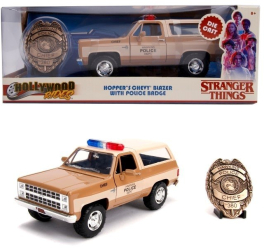 Macheta metalica 1980 Chevy Police K5 scara 1 24 