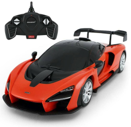 Masina cu telecomanda McLaren Senna portocaliu scara 1 18 