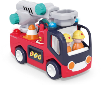 Masina de pompieri cu 10 functii Hola Toys 