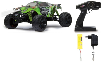 Masina RC cu telecomanda Veloce / Viteza 35 Km/h / Lungime 42 cm / Scara 1 10 / 4WD / Lumina LED / 2 4Ghz / RTR / 14+ 