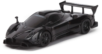 Masinuta convertibila metalica Pagani Zonda R negru scara 1 32 