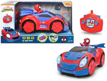 Masinuta cu telecomanda Web Racer Spidey Prietenii Extraordinari scara 1 18 