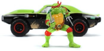 Masinuta metalica Jada Testoasele Ninja Raphael Chevy Camaro scara 1 24 